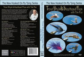 Image for Hooked On Fly Tying: Trout Dries & Steelhead Flies (DVD)